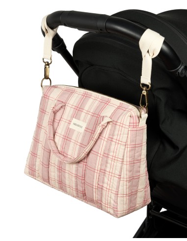 Sac à Langer Compact Stories Powder Red Checks