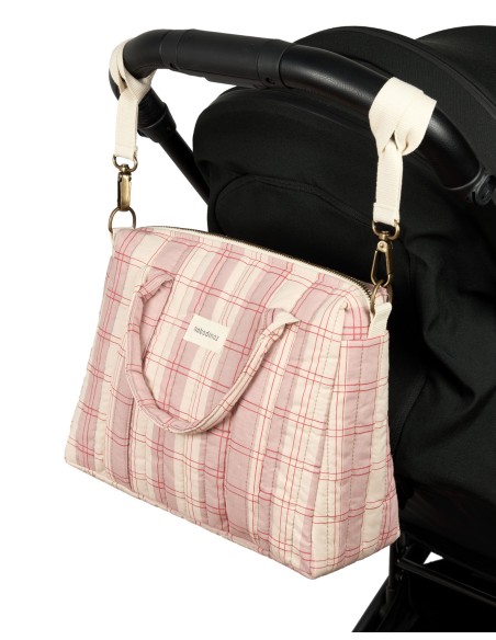 Sac à Langer Compact Stories Powder Red Checks