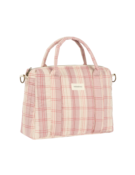 Sac à Langer Compact Stories Powder Red Checks
