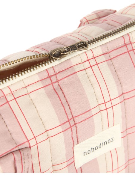 Sac à Langer Compact Stories Powder Red Checks