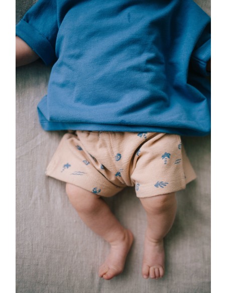 Ensemble T-shirt Over-size et Short Mani en Coton Biologique