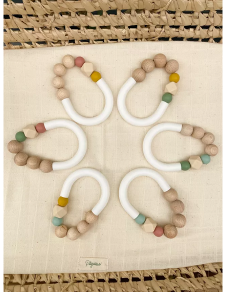 Anneau de dentition en Silicone et Bois naturel Angoulême