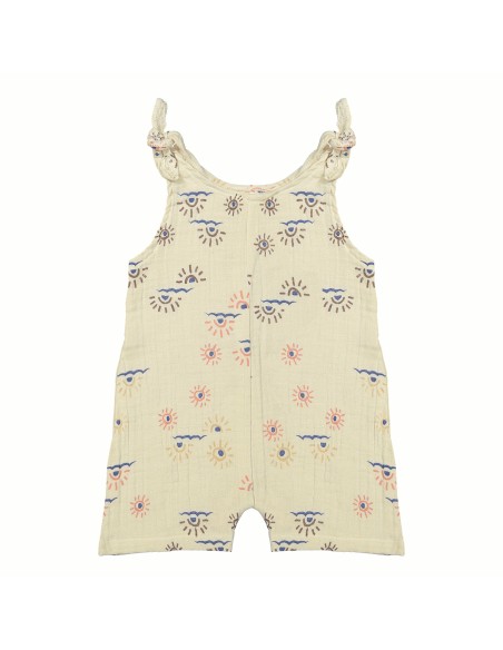 Combishort Barboteuse Ginger en Coton Biologique