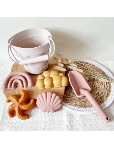 Set de Jeux de plage en silicone Arc-en-Ciel