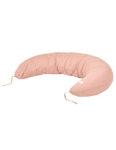 Coussin de maternité Stories Pink Cream Grid 2