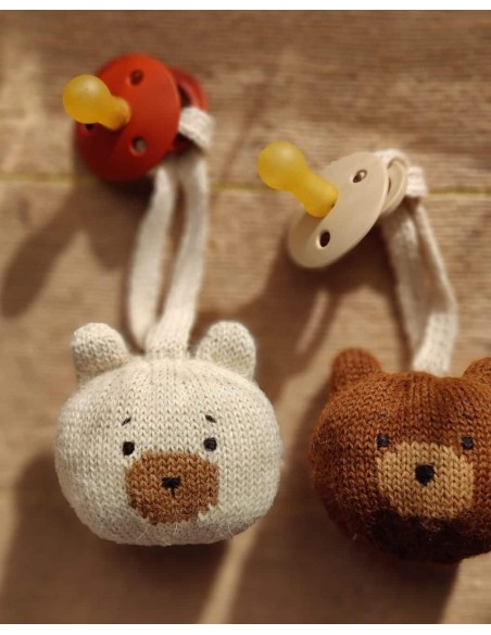 Jouet Teddy Ours Brun LeroLero - Doudou émotionnel & solidaire