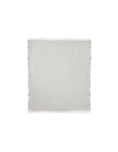 Couverture à franges en Gaze de coton bio...