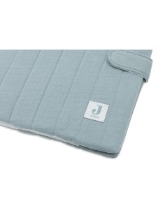 Protège-carnet de santé Gaze de Coton Sea Green 2