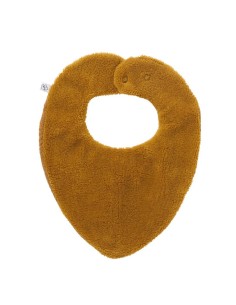 Bavoir Bandana Bambou & Gaze coton Havane 2