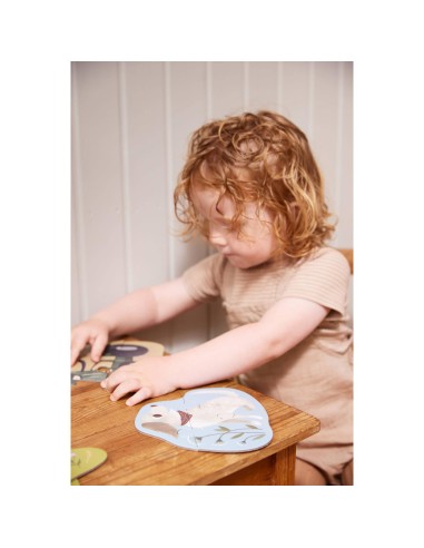 Boîte de 7 Puzzles Filibabba Animaux