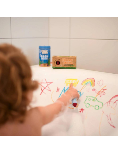 Jouet de bain - Crayons de Bain Mini-U – Set de 5 Couleurs