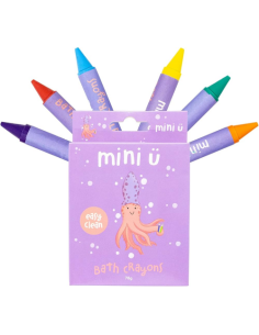Jouet de bain - Crayons de Bain Mini-U – Set de 5 Couleurs