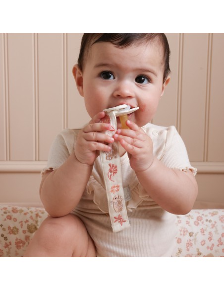 Attache tétine Brodé Augusta CamCam