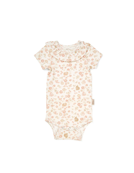 Body à manches Courtes en coton biologique Augusta