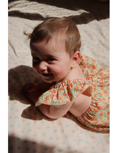 Barboteuse d'été Verbena Kaluka en coton bio