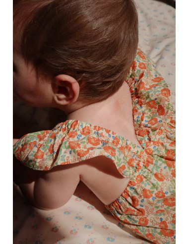 Barboteuse d'été Verbena Kaluka en coton bio