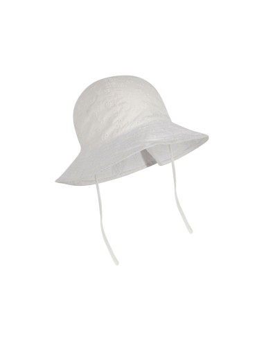 Chapeau Blanc Broderie Lacey 12 - 18 mois