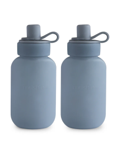 Lot de 2 Gourdes à compotes / purées Réutilisables en...