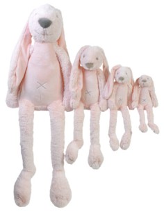Peluche Géante Lapin Richie Rose 2