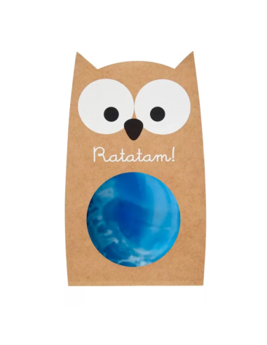 Balle Rebondissante Hibou - Ratatam Bleu