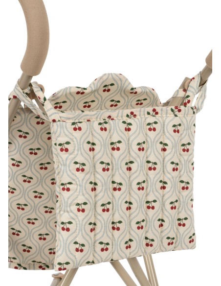 Poussette pour poupée Konges Slojd - Cherry Motif