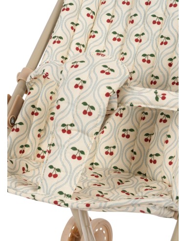 Poussette pour poupée Konges Slojd - Cherry Motif