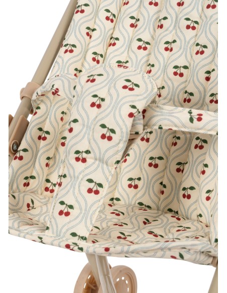 Poussette pour poupée Konges Slojd - Cherry Motif