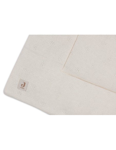 Tapis de jeu Ivoire Cosy Tricot et polaire