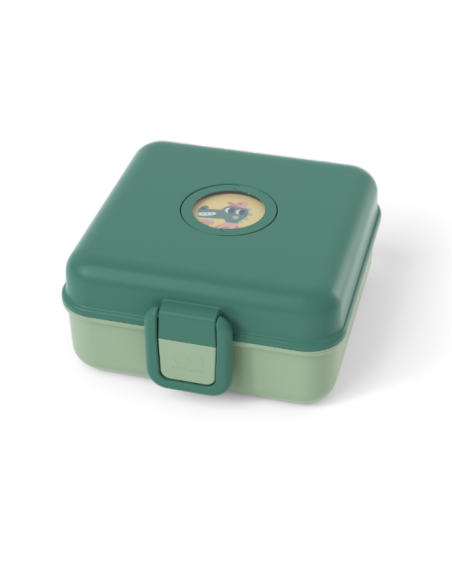 Boîte à Goûter Boîte à Sandwich Snacky Vert Forest