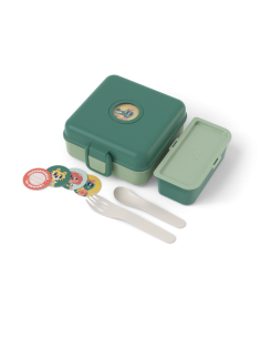 Boîte à Goûter Boîte à Sandwich Snacky Vert Forest 2