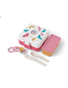 Boîte à Goûter Boîte à Sandwich Snacky Birds Rose