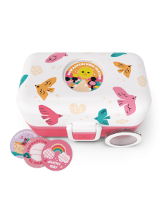 Boîte à Goûter MB Trésor MonBento Rose Birds