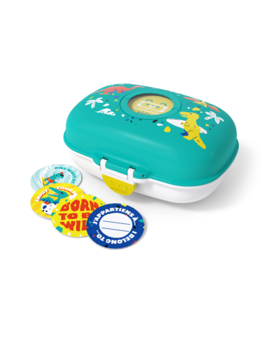 Boîte à Goûter MB Gram Dino Verte