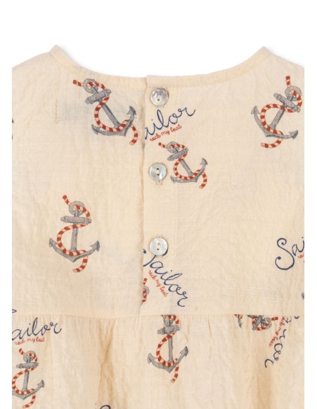 Barboteuse d'été Elliot Rock My Boat