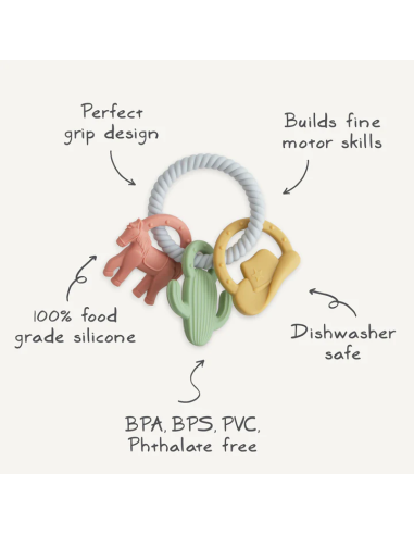 Jouet de dentition Trousseau Western