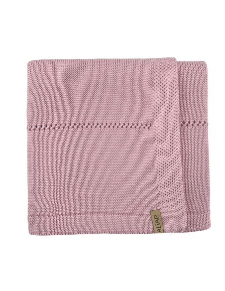 Couverture pour bébé en Bambou Ultra douce - Mauve Pink