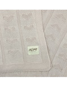 Couverture pour bébé Hearts ultra douce en Bambou -... 2