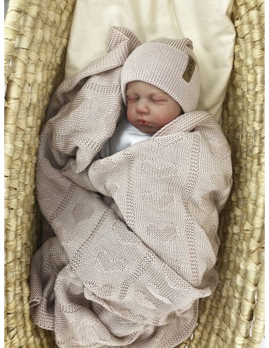 Couverture pour bébé Hearts ultra douce en...