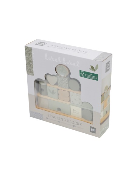 Blocs à empiler Maison Olive - Label Label