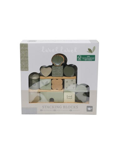 Blocs à empiler Maison Olive - Label Label