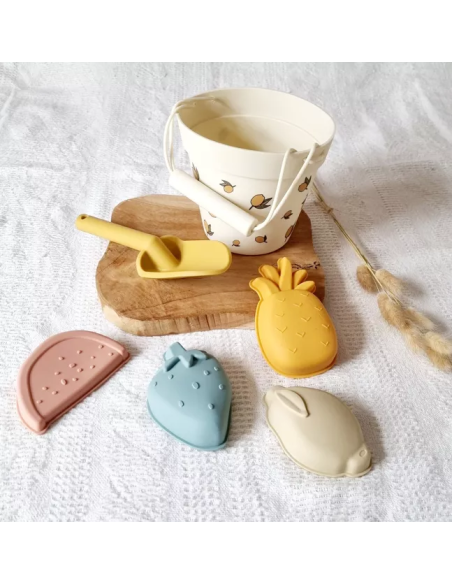 Set de Jeux de plage en silicone Citrons