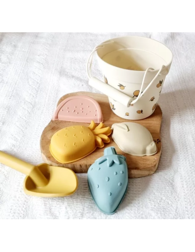 Set de Jeux de plage en silicone Citrons