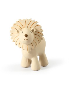 Jouet de dentition et jouet de bain Lion caoutchouc naturel