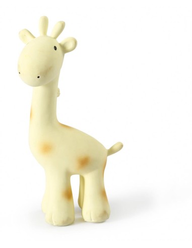 Jouet de dentition et jouet de bain Girafe caoutchouc naturel
