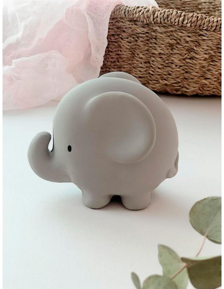 Jouet de dentition et jouet de bain Éléphant caoutchouc naturel
