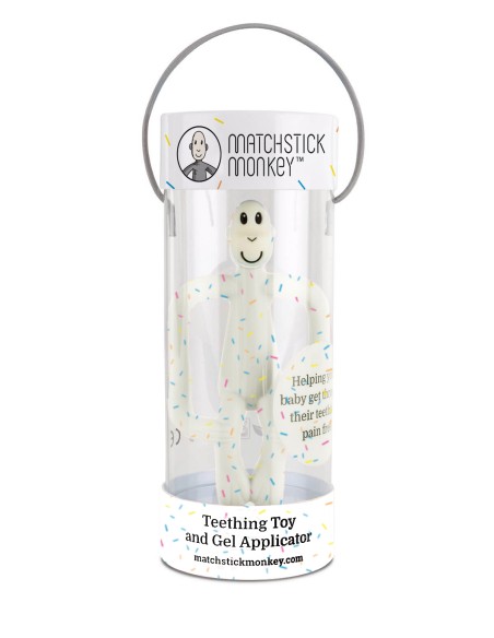 Jouet de dentition Bonhomme Confetti Matchstick Monkey