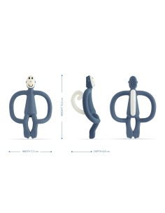 Jouet de dentition Bonhomme Bleu AirForce Matchstick Monkey 2