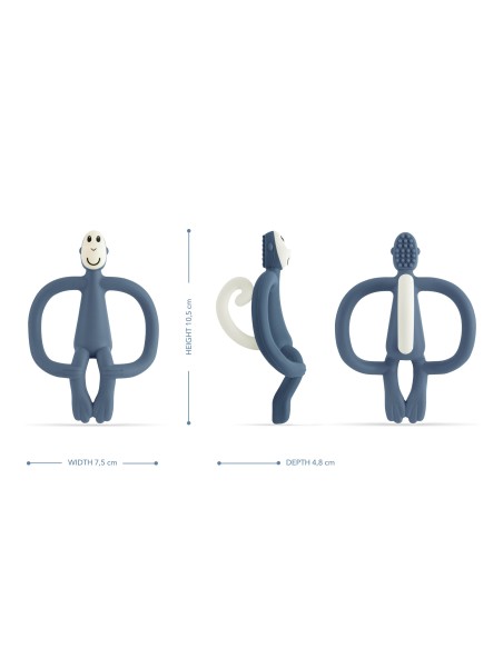 Jouet de dentition Bonhomme Bleu AirForce Matchstick Monkey