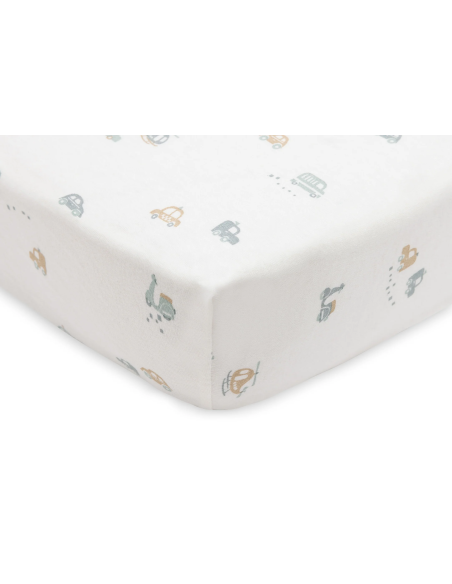 Drap housse en jersey de coton On the Go 40x80cm / 50x90cm