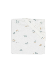 Drap housse en jersey de coton On The Go 60x120cm